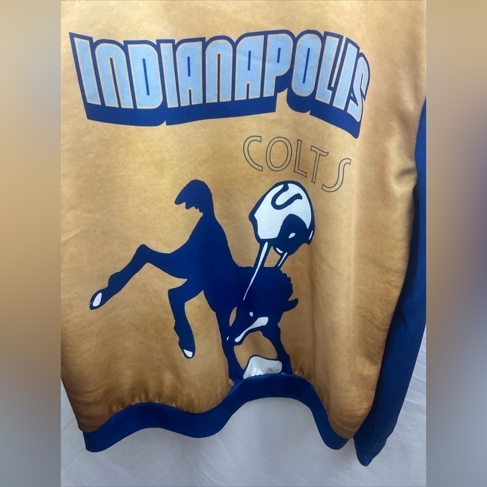 Indianápolis Colts Sweatshirt Size XL NFL Team Apparel Football Mens - Picture 5 of 9